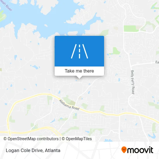 Logan Cole Drive map