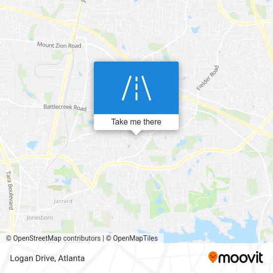 Mapa de Logan Drive
