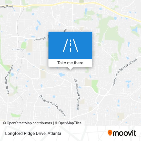 Longford Ridge Drive map