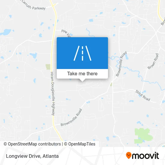 Longview Drive map
