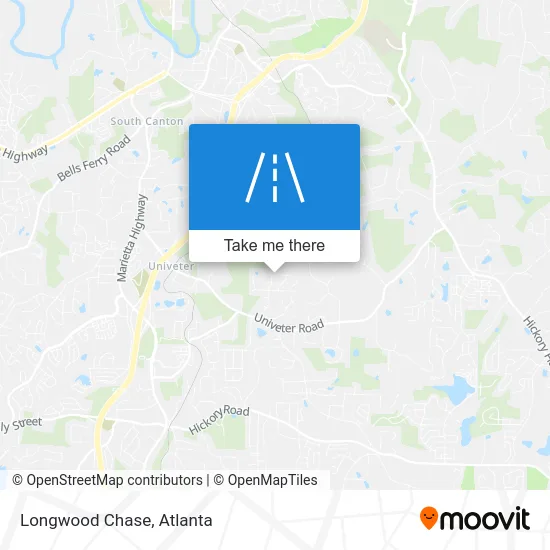 Longwood Chase map
