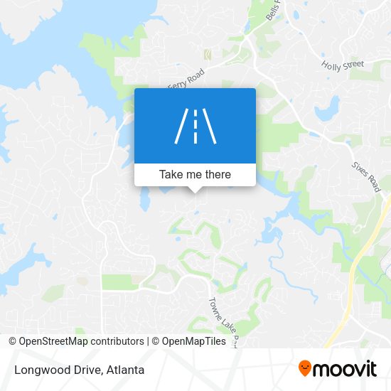 Mapa de Longwood Drive