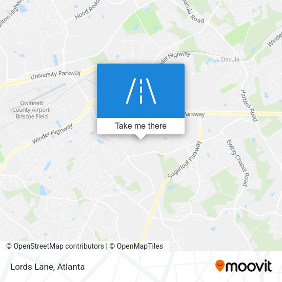 Mapa de Lords Lane