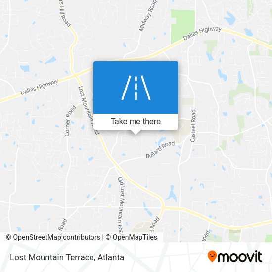 Mapa de Lost Mountain Terrace