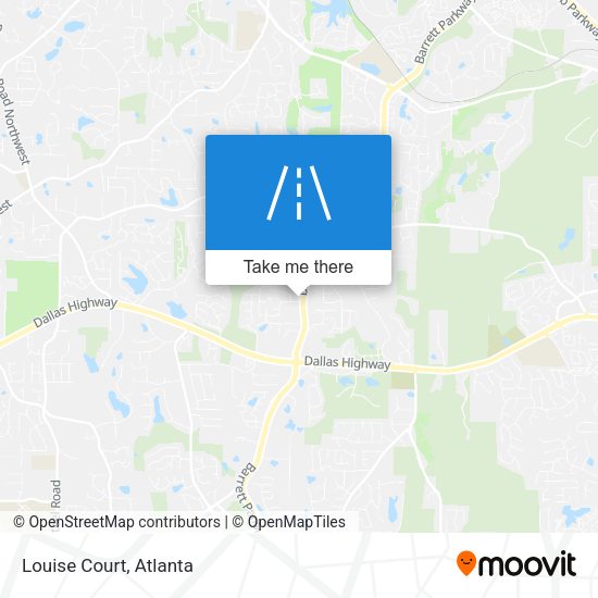 Mapa de Louise Court