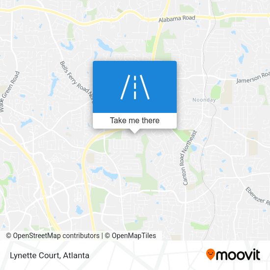 Mapa de Lynette Court