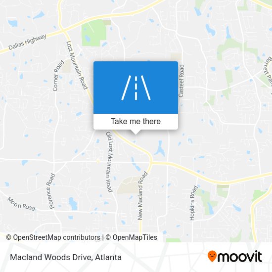 Mapa de Macland Woods Drive