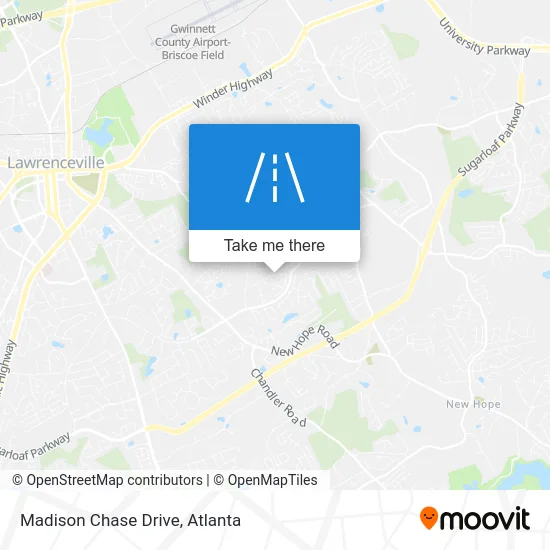 Madison Chase Drive map