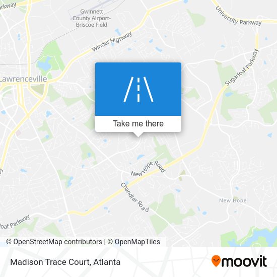 Mapa de Madison Trace Court