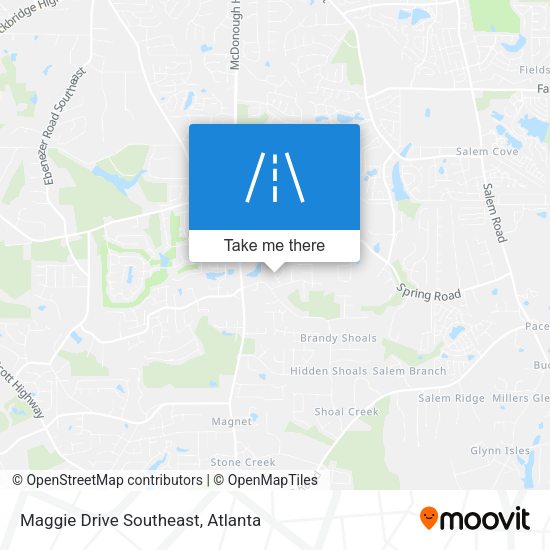 Mapa de Maggie Drive Southeast