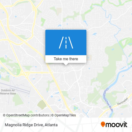 Mapa de Magnolia Ridge Drive