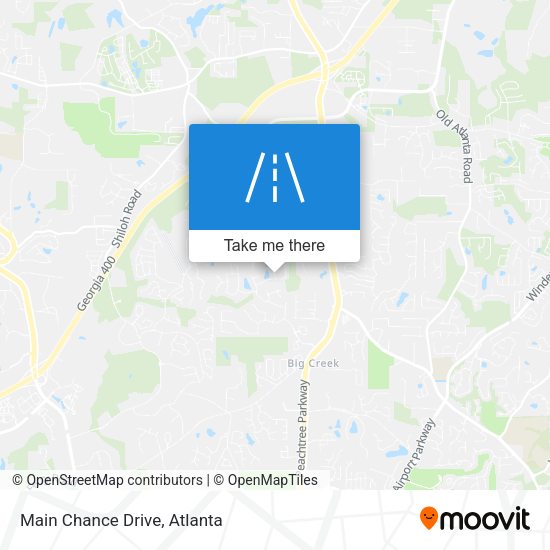 Mapa de Main Chance Drive