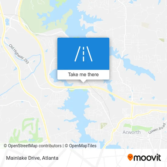 Mainlake Drive map