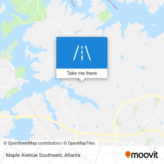 Maple Avenue Southeast map
