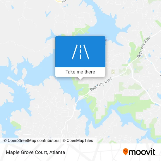 Maple Grove Court map