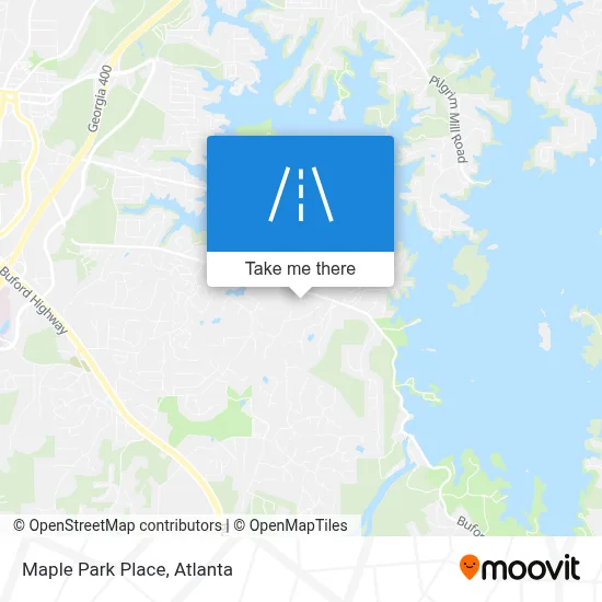 Maple Park Place map