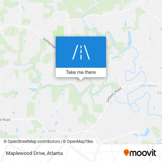 Mapa de Maplewood Drive