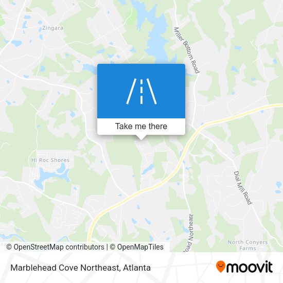 Mapa de Marblehead Cove Northeast