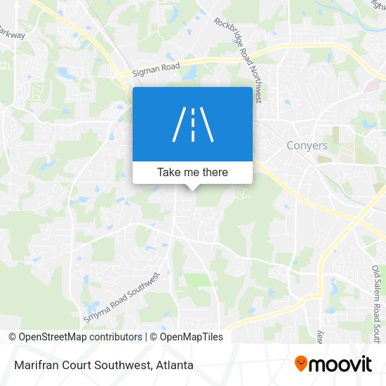 Marifran Court Southwest map