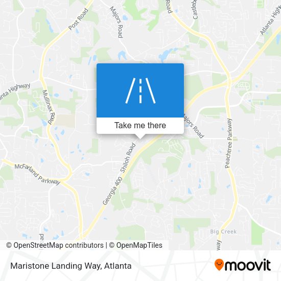 Mapa de Maristone Landing Way