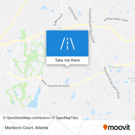 Mapa de Marlboro Court
