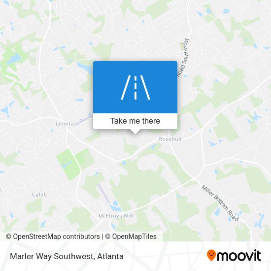 Marler Way Southwest map