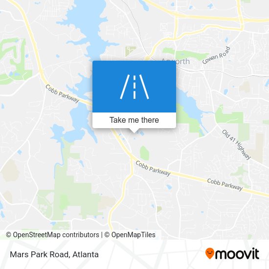 Mapa de Mars Park Road
