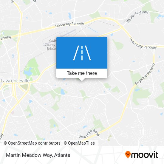 Mapa de Martin Meadow Way