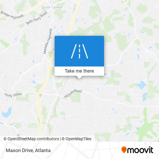 Mapa de Mason Drive