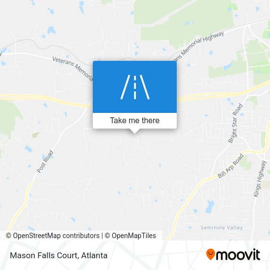 Mapa de Mason Falls Court