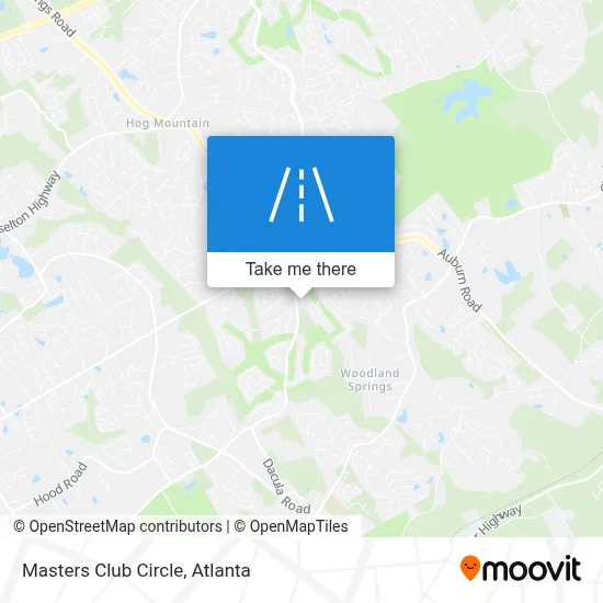 Masters Club Circle map