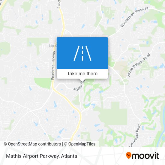 Mathis Airport Parkway map