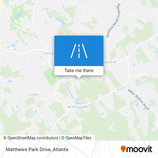 Mapa de Matthews Park Drive
