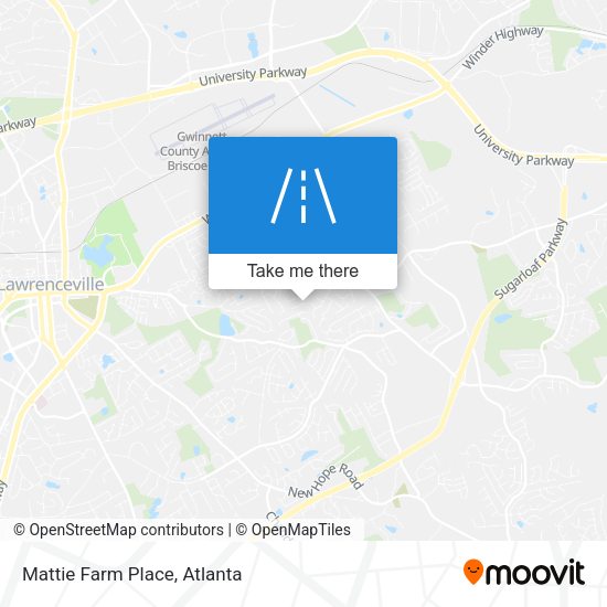 Mapa de Mattie Farm Place