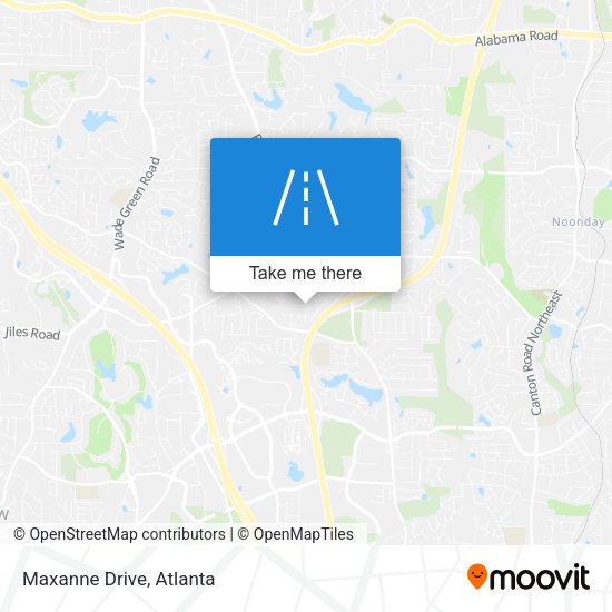 Mapa de Maxanne Drive