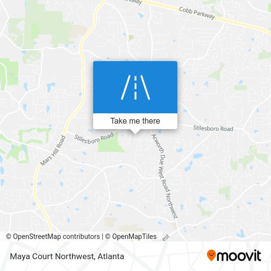 Mapa de Maya Court Northwest