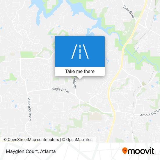 Mapa de Mayglen Court