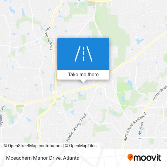 Mapa de Mceachern Manor Drive
