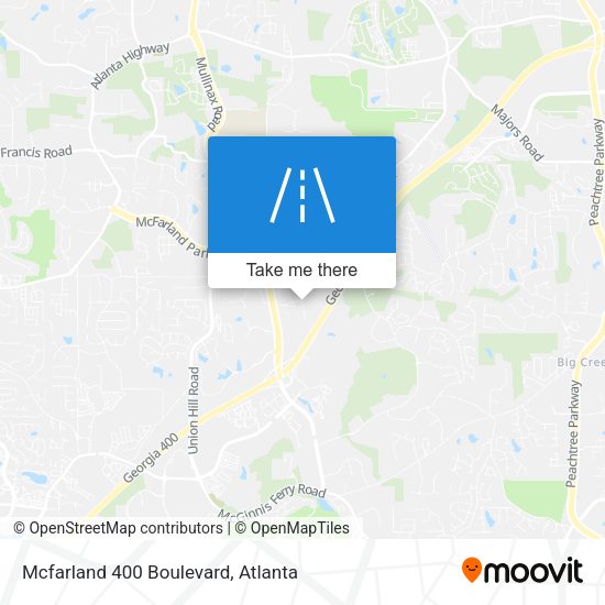 Mcfarland 400 Boulevard map