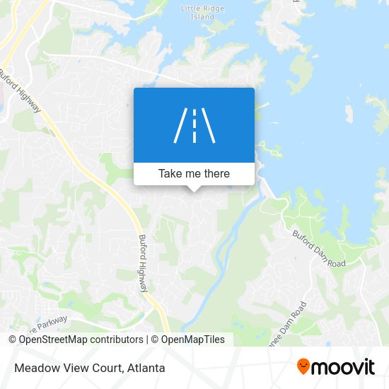 Mapa de Meadow View Court