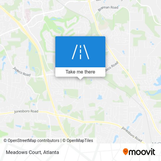 Meadows Court map