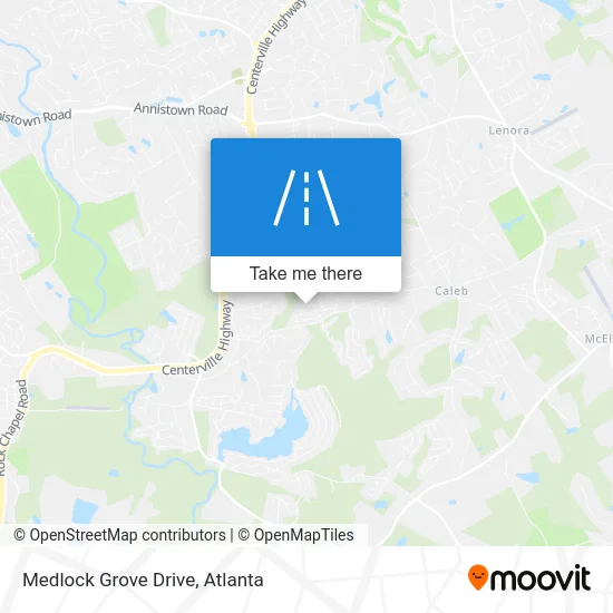 Medlock Grove Drive map