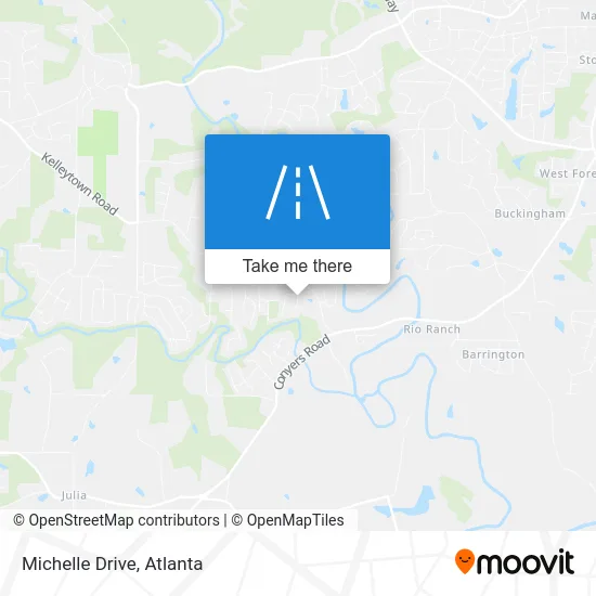 Michelle Drive map
