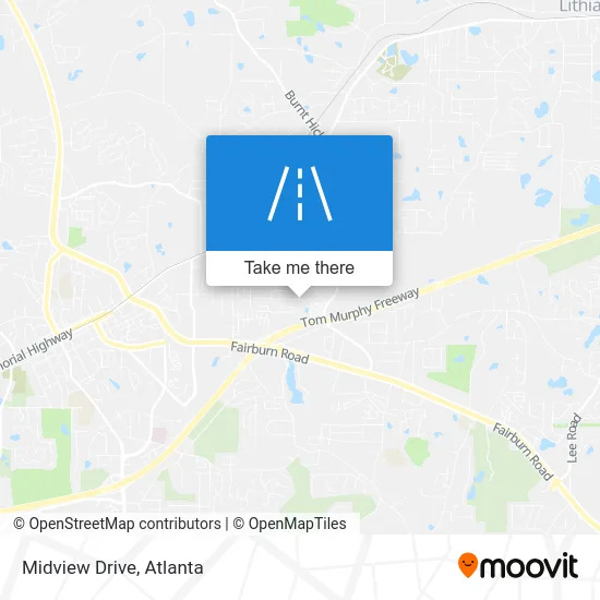 Midview Drive map