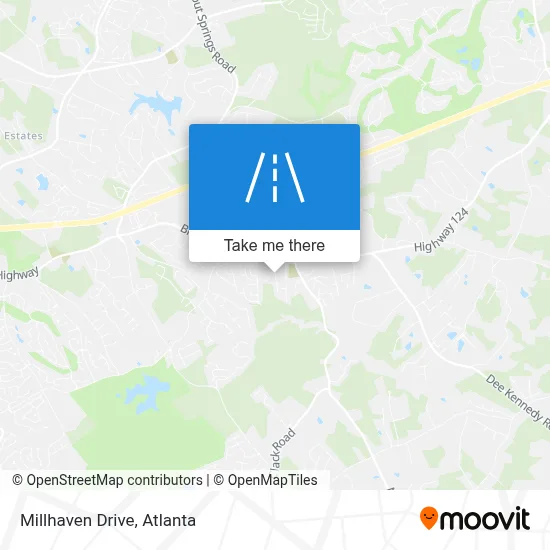 Millhaven Drive map