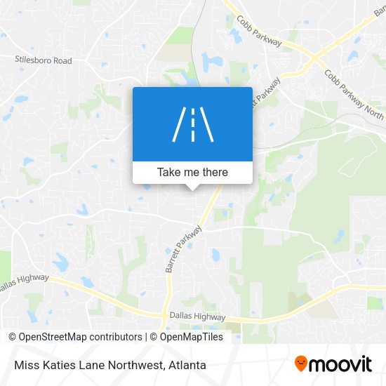 Mapa de Miss Katies Lane Northwest