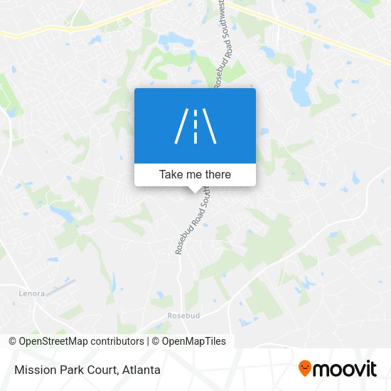 Mapa de Mission Park Court