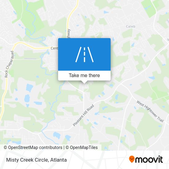 Mapa de Misty Creek Circle