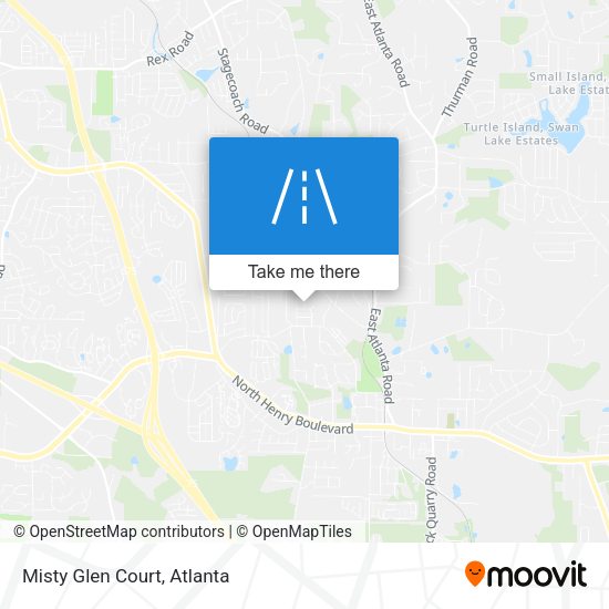 Mapa de Misty Glen Court
