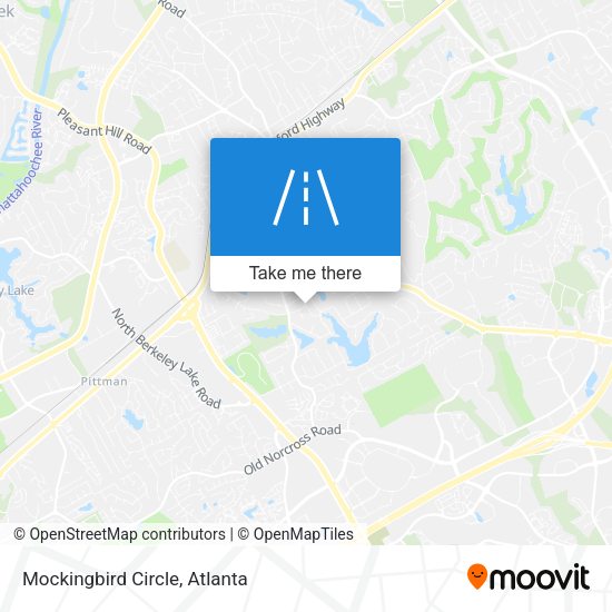 Mapa de Mockingbird Circle